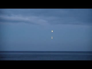 Сверкающие НЛО над Балтийским морем, Польша.-----