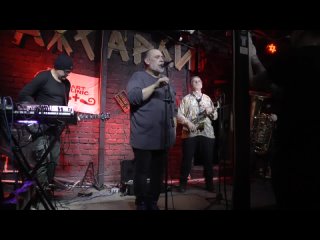 ORK&Anashkin, выступление на юбилее питерского художника Кирилла Миллера в клубе Сарай гараж