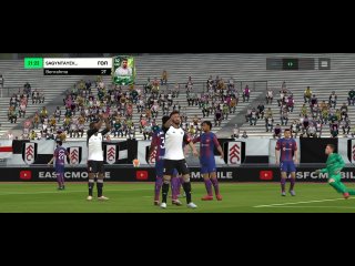 goals Said Benrahma my team Fc Fulham vs FC Barcelona