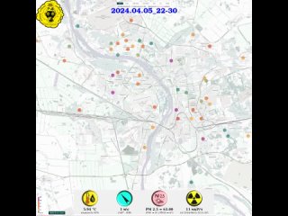 ▶Хроника загрязнения ультрадисперсными частицами в городе Омске за 2024-04-05