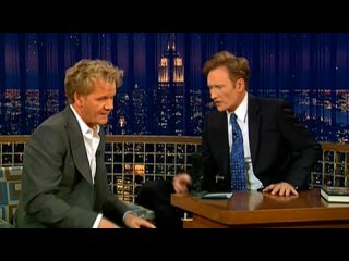 Late Night With Conan O’Brien - Apr 30 2008 Feat Gordon Ramsay, Rob Corddry, Feist