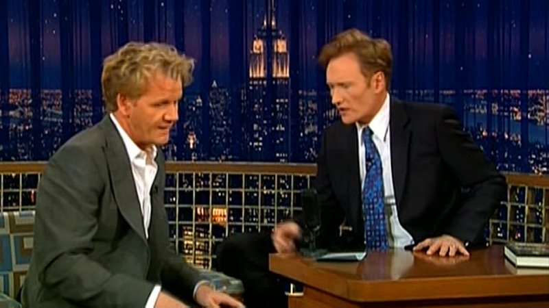 Late Night With Conan OBrien Apr 30 2008 Feat Gordon Ramsay, Rob Corddry,