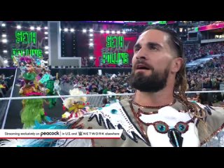 Seth Freakin Rollins - Entrance on WrestleMania 40 (2024)