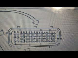 Подключаем блок DMCI DAF XF105 на столе