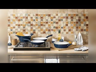 Фартук для кухни из плитки: фото, дизайн, интерьер, решения, советы по выбору плитки на фартук кухни