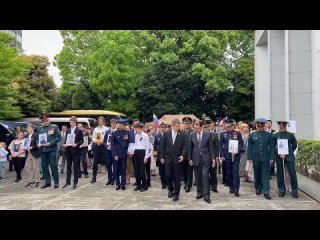 6 мая, в преддверии 79-й годовщины Победы в Великой Отечественной войне, в Посольстве России в Японии состоялась мемориальная ак
