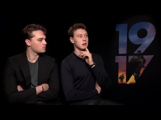 1917 Cast Interviews With Dean-Charles Chapman, George Mackay, Sam Mendes