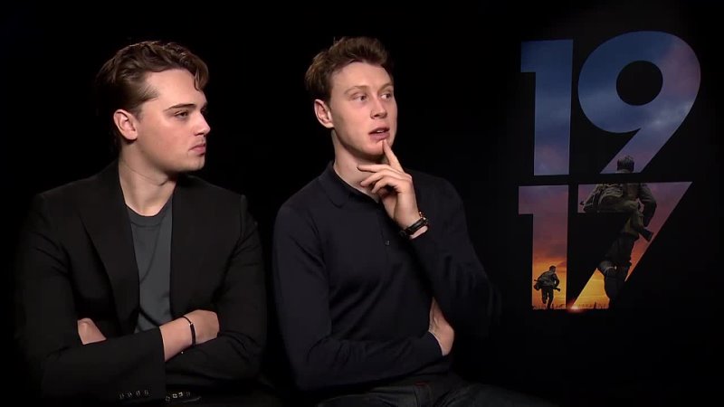 1917 Cast Interviews With Dean Charles Chapman, George Mackay, Sam