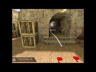 DE_DUST2. Флешка на выход из верхней тёмки | VALHALLA |  | #flash_de_dust2 | #vlhcs, #valhalla, #cs16