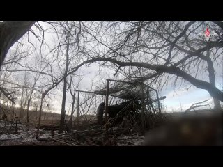 Артиллеристы-десантники уничтожили полевой склад боеприпасов ВСУ на правом берегу Днепра