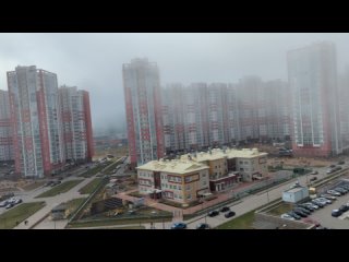Туман на Ленинском.