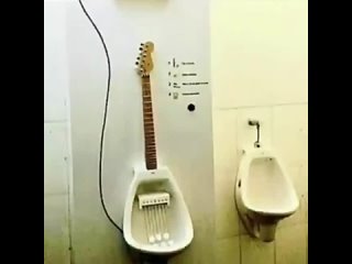 toilet guitar