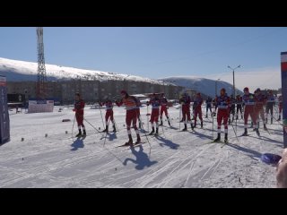 Гонка в гору - масс-старт, мужчины