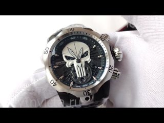 Invicta Reserve Venom Marvel The Punisher 32428 Мужские Часы Инвикта Марвел Каратель с Черепом