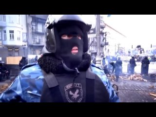 Боец “Беркута“ на майдане в Киеве: “За нами Москва!“