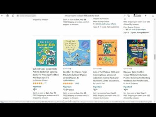 Как создать Книжку для Amazon KDP с Низким Содержанием Контента / Activity Books Scissor Skills