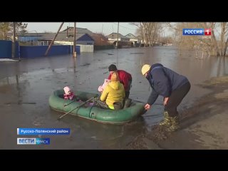 “Вести“ побывали в зоне подтопления в Русско-Полянском районе