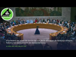 USA blockieren UN-Vollmitgliedschaft fr Palstina