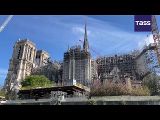 At the current pace of restoration, Notre Dame will open its doors at the end of this year, Mayor of Paris Anne Hidalgo said