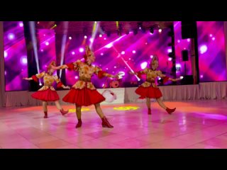 Oasis Dance show Стилизованный русский народный