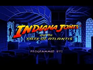 Indiana Jones and the Fate Of Atlantis - Intro (PC CD-Version with speech) 1992-93