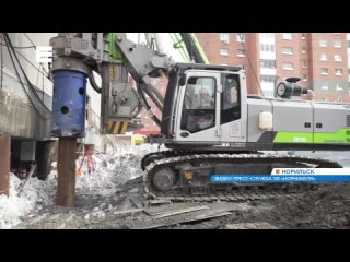 В Норильске по программе реновации строят новые жилые многоэтажки