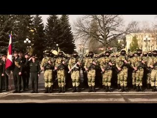 Торжественный митинг в дивизии им.Ф.Э.Дзержинского