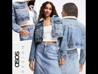 ASOS DESIGN 🇺🇸

Укороченная джинсовая куртка (https://www.