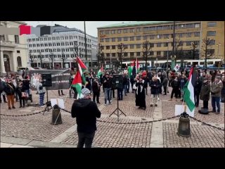 ▶️ Les partisans de la Palestine à Göteborg, en Suède, se rassemblent en solidarité avec Gaza
