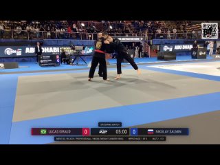 REPECHAGE 1 OF 3 Lucas Giraud vs Nikolay Salmin - ABU DHABI GRAND SLAM 2024 ROME - PROFESSIONAL