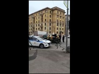 ‼️‼️‼️‼️‼️ В Санкт-Петербурге произошло ДТП с участием автомобиля Скорой помощи и автомобиля «Форд ЭкоСпорт».