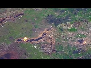 Artillery Crews of the 312th 68th Army Corps attacked a stronghold of the Ukrainian Armed Forces. With “Krasnopol” we hit the in