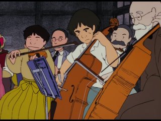 Виолончелист Госю / Cello Hiki no Gauche / Gauche the Cellist (Субтитры) [Константин Трубин aka Takuto & Mats G-L] [1982]