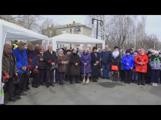 Митинг в честь ликвидаторов страшной аварии