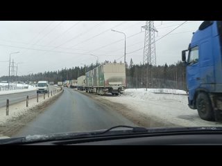 На въезде в Петрозаводск