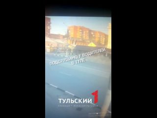 Пьяный водитель устроил аварию на улице Советской в Туле