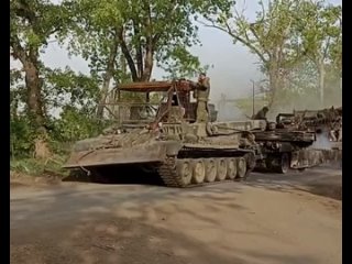 Российские военные эвакуировали первый американский танк М1 Abrams