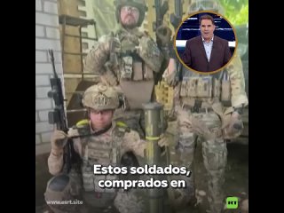 La influencia de . con mercenarios en Ucrania