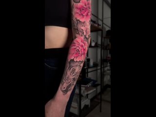 Tattoo Black Currant Татуировка Новосибирск.tan video