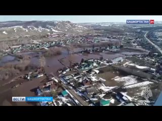 В МЧС рассказали о паводковой ситуации в Башкирии на утро 5 апреля