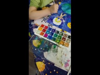 Видео от “Игра в творчество“.Уроки Рисования в Пушкино!