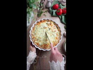 КИШ С КУРИЦЕЙ И КАРТОФЕЛЕМ