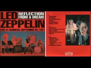 Led Zeppelin, Budokan, Tokyo, Japan, Reflection From A Dream, September 23, 1971 d.3