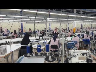 Вместе с Министром промышленности и торговли России побывали на швейном предприятии «4БРА»