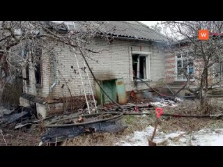 В посёлке Подборовье пенсионерка погибла в огне