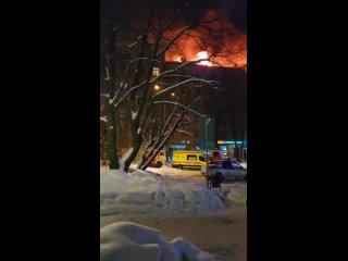 Партизаны Гиркина подожгли дом в Москве