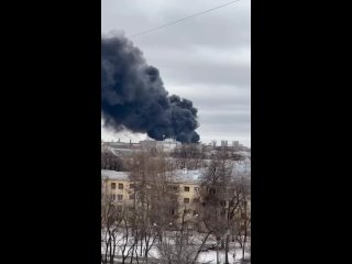 Площадь пожара на заводе “Уралмаш“ увеличилась до 4000 квадратных метров