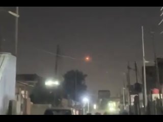 Кадры полета иранской ракеты