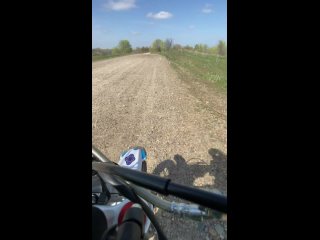 Не большая поездка была… ездила в соседний поселок… 🙂🏍️