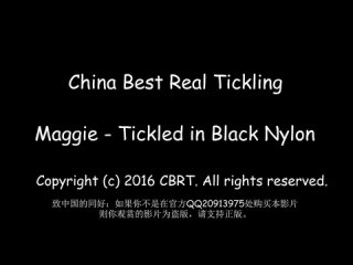 CBRT - Maggie - Tickled in Black Nylon